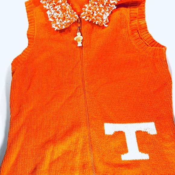 VTG BellePointe TN Volunteers Smokey Sweater Vest - Picture 2 of 8